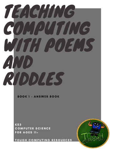 Teaching Computing with Poems and Riddles - Answer Booklet