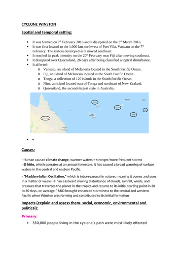 cyclone case study