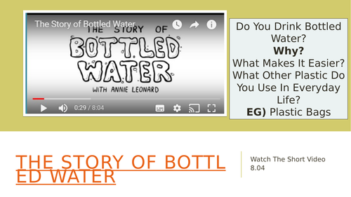 Persuasive Essay On Bottled Water