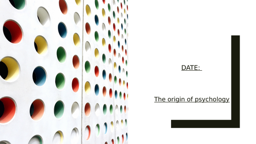 approaches to psychology