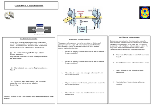 Use of nuclear radiation