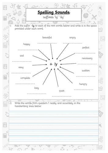 Spelling Revision -ly -ily (suffixes)