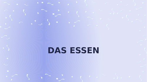 Essen (Food in German) PowerPoint Distance Learning