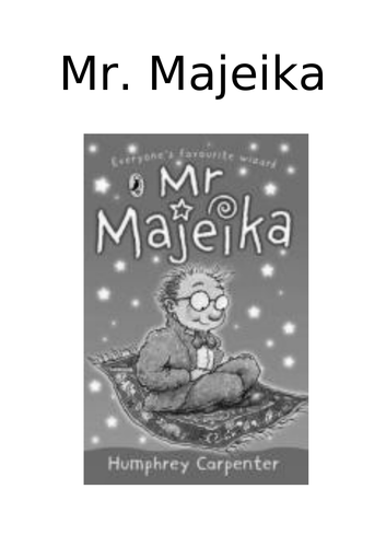 Mr Majeika Comprehension Booklet