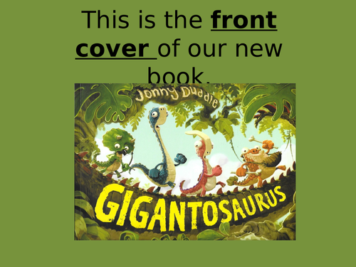 Gigantosaurus Literacy Resources