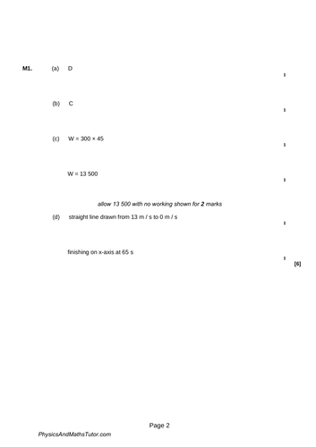 New (9-1) AQA GCSE Physics P8 Forces in action complete Revision Summary