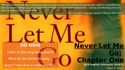 Never Let Me Go - Chapter 1