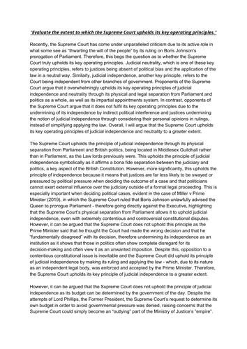 politics essays