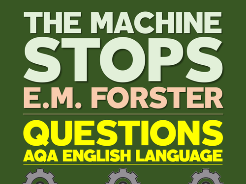 The machine stops em deals forster pdf