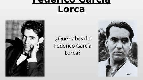 Federico García Lorca