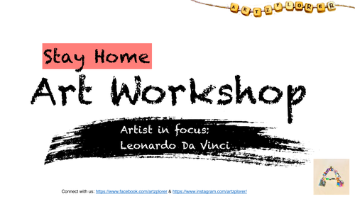 Leonardo Da Vinci | Practical & Theoretical Task | Space | Appropriate For Home Learning