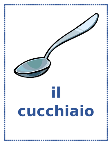 Apparecchiare la tavola (Set the Table in Italian) Posters
