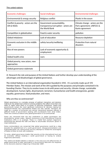 UN case study