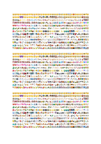 Emoji's map
