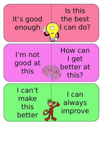 Growth-Mindset cards