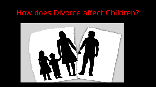 How does Parental Divorce affect Children?