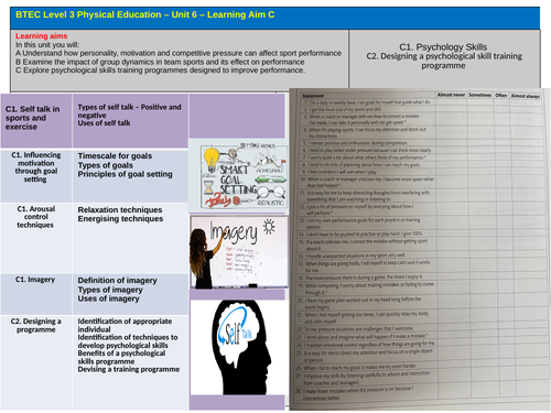 btec sport level 3 unit 6 assignment 1