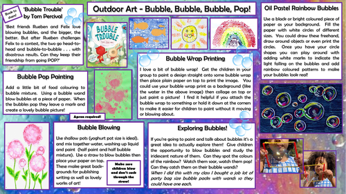 Outdoor Art - Bubble, Bubble, Bubble, Pop!
