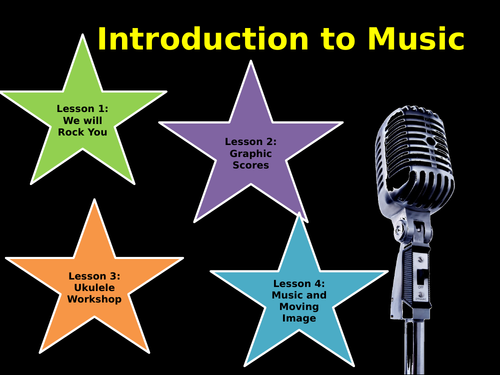 KS3 Music:  4 Bridging/ Filler Lessons for (Listening and Appraising/Performance/Composition)