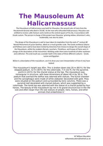 The Mausoleum At Halicarnassus