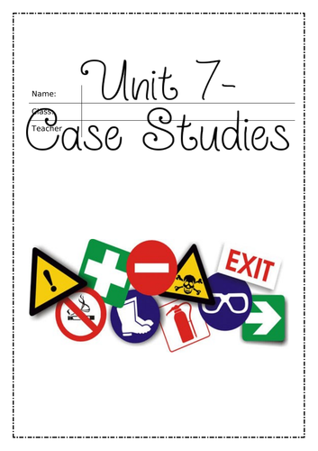 L3 Unit 7: SOW and Assignment guidance