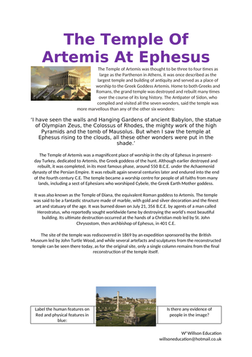 The Temple Of Artemis