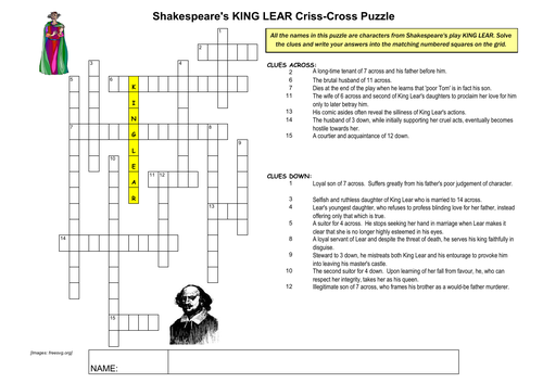 KING LEAR PUZZLES