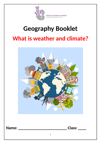 Weather and Climate Booklet