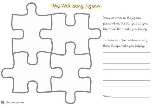 Well-being Jigsaw