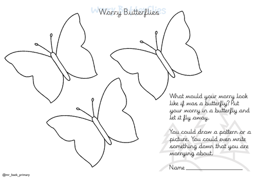 Worry Butterflies