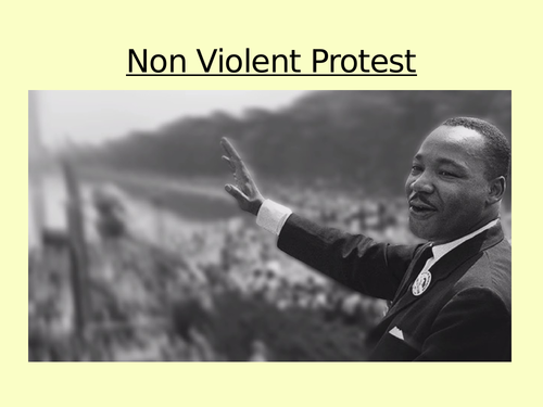 Civil Rights- Non-Violent Protest