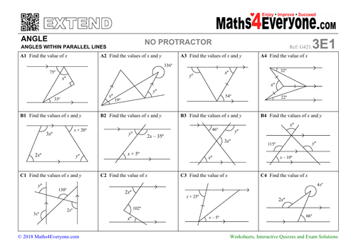 Alternate & Corresponding Angles