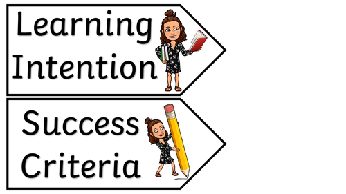 Learning Intention and Success Criteria Displays