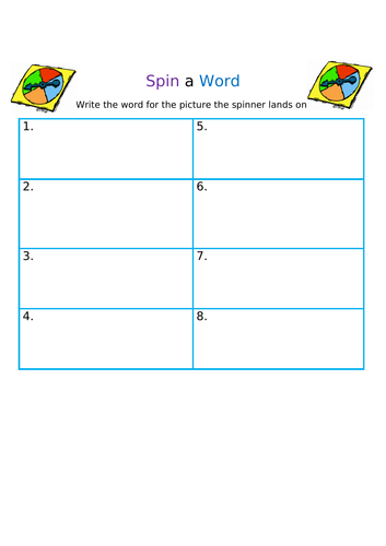 Phonics Templates for Games