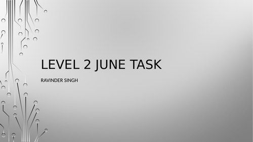 Communicating during Lockdown Research task