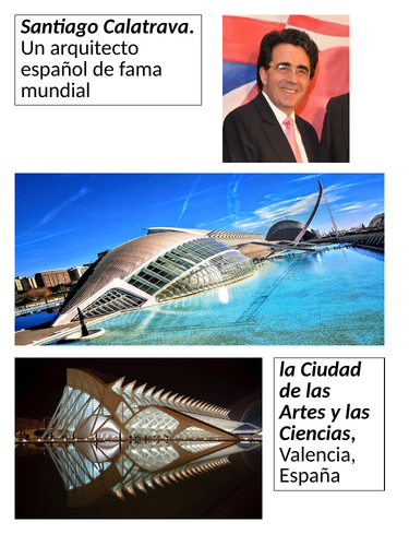 A'level Spanish - El Patrimonio Cultural - El Arte y La Arquitectura_Santiago Calatrava