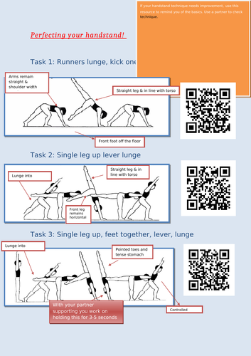 Gymnastics Handstands