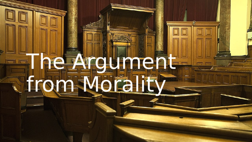 Moral Argument for the Existence of God