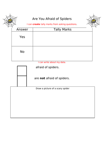 Data Handling Activities Primary 1