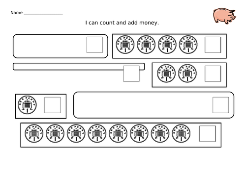 Money Activities Primary 1