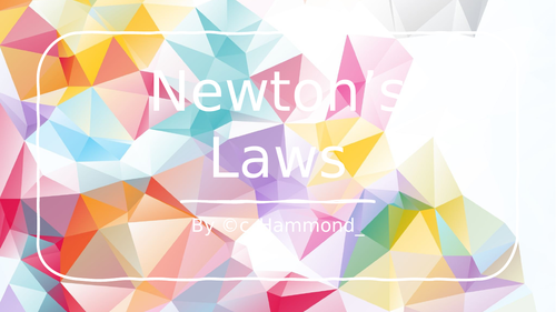 Edexcel GCSE Physics Newton's Laws