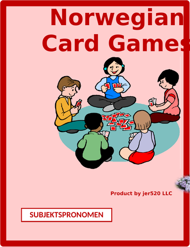Subject Pronouns in Norwegian Card Games