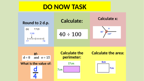 Primary Maths Teaching Resources: Geometry and Measures for Year 1-6 | Tes