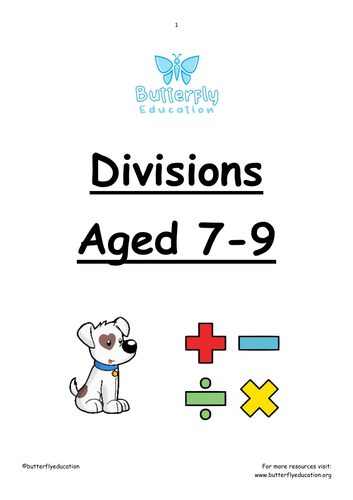 7-9 Divisions Workbook