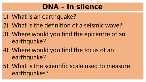 Chile Earthquake 2010 Case Study Lesson