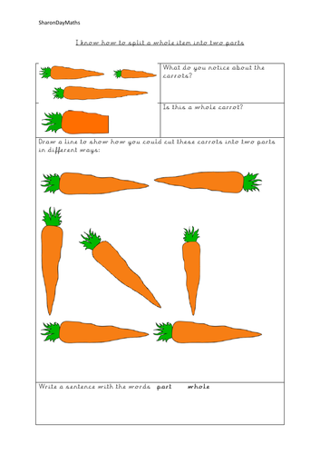 Y1 maths worksheets for NCETM Spine materials