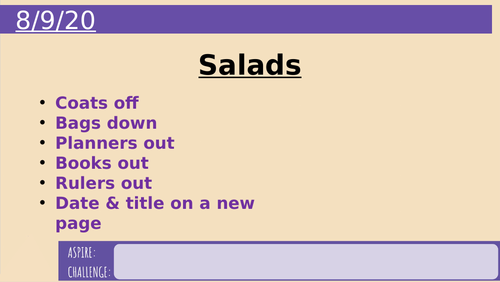 Fruit Salad Modelling & Demo Skills Practical