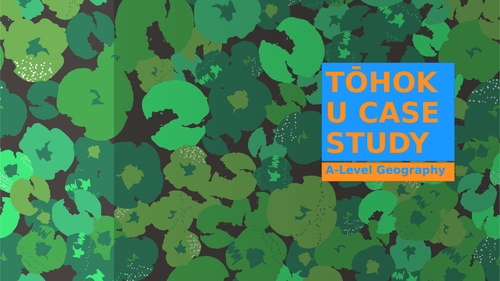 Tohoku Multi-Hazardous Environment A-Level Case Study