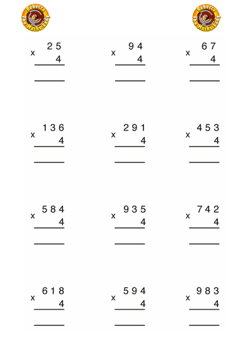 Multiplication by 4