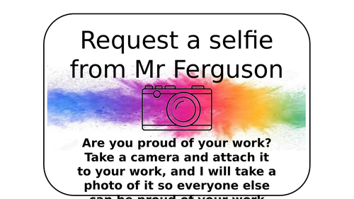 Request a Selfie